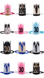 11630 CHAPOS DE FESTO DE BRINHERNO ADULTOS DE FILIDADES MENINAS KAWAII PRINCESS CROWN Caps Mulheres Caps de bolo de aniversário Po Props Party Decor3974437