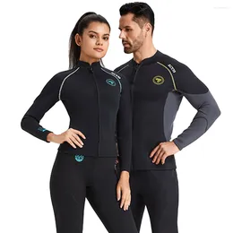 Frauen Badebekleidung Neopreno Surfanzug 1,5 mm Neoprenanzug Tauchen Speerfischen Schnorcheln Kajakfahren Kitesurf Pant Top Männer Frauen Frauen