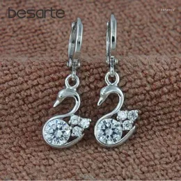 أقراط التدوير CRISTAL ZIRCON QUING LING for Women Boucle d'Oreille femme bijoux Oorbellen pendientes aros orecchini lunghi e2038