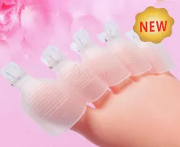 D141 Ny stil bärbar gelpolsk remover akryl nagelkonst blöt av clip uv gel polska remover soaker clocks pedicure tool9876740