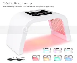 Piękno PDT LED Light 7 Color Therapy Zmuszanie skóry PDT Przeciwprężnione salon urody urody twarzy 6143179