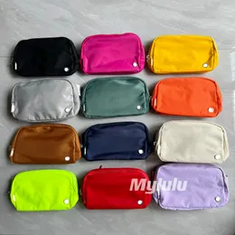 Yoga Çantası Her Yerde Kemer Çantası Bel Çantaları Fanny Pack Tasarımcı Bumbag Kadın Naylon Erkek Serseri Saçım Göğüs Spor Debriyajı Omuz Çapraz Vücut Çantaları Walle Moda Lüks