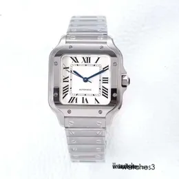 Wysokiej klasy projektant Business Santos dla mężczyzn i kobiet w pełni automatyczny Mechanical Classic Para Watch Christmas GI 3151 5799995 9151 0