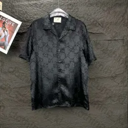 Дизайнерская футболка вышивая мужская футболка для футболки повседневная пуговица на кепку Cucci Tshirt Summer Cucci Формальные деловые рубашки с коротки