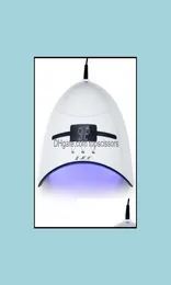 네일 드라이어 네일 드라이어 36W 건조기 LED UV 램프 마이크로 USB 램프 경화 젤 빌더 3 시간 모드 Matic 센서 드롭 배달 4549262