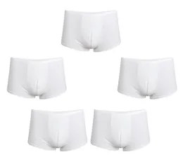 5 pezzi maschi bianchi assorbimento regolare lavabile boxer di incontinenza riutilizzabile L266S1473353