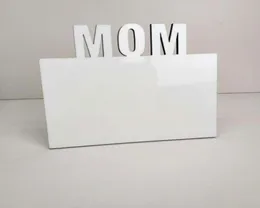 Blank Sublimation Frames Wooden Thermal Transfer Phase Plate MOM Personalized Gift Mother039s Day Festival Frame SN25351781834