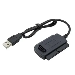 Ny kabel adaptador de convertidor de unidad ide, USB 2,0 a 2,5 "3,5" sata pata para unidad de disco duro hddfor sata pata hdd adapter