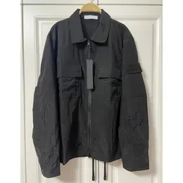 Windbreaker luxury jacket designer jackets men designer jacket black white full zipper Joggers Running pocket men jacket windbreaker jacket mens coat oversize 3XL