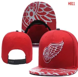 2019 Detroid Wings Cap Hat Men Snapbacks Cool Women Sport Caps ajustáveis Chapéus Todos os snapbacks da equipe aceitam drop ship8790110