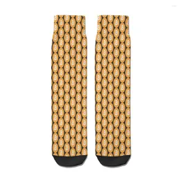 Men's Socks Cryptocurrency Bit Coin Straight Male Mens Women Autumn Stockings Polyester Harajuku