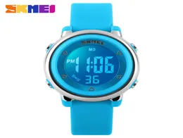 SKMEI New Fashion Sport Children Watches Simple Design Back Light Calendar Digital Wristwatches Alarm Waterproof Kids Watch Relogi7896115