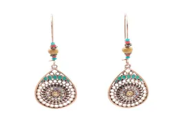 6 PcsLot LuckyShine Alloy Bohemian Style For Women Long Dangle Earrings Retro tassel Fashion Eerrings71013305885070