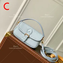 Mini Bagieette Bag Designer Torba na ramię 19 cm torebka hobo 10a najwyższej jakości torba na cowhide z pudełkiem L010