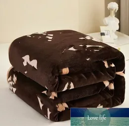 Простые композиционные молочные волокно облако одеяло с печатным подарком одеяло для стирки одеяло теплые густые одеяла