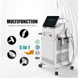 オプトIPL脱毛機Elight Nd Yag Laser Tattoo Removal Face Lifting 5 in 1多機能美容装置