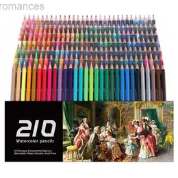 Pencils 120/150/180/210 Professional Color Pencil Set Sketching Color Childrens Art Pencil School Supplies 05880 d240510