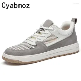 Scarpe casual estate sneaker comode altezza che aumentano gli uomini di 6 cm diventano un ascensore più alto traspirato