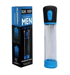 Hochwertige Penispumpe Sexspielzeug für Männer Elektrische Penis Vakuumpumpe Extender -Vergrößerung Automatische Beleg5251987