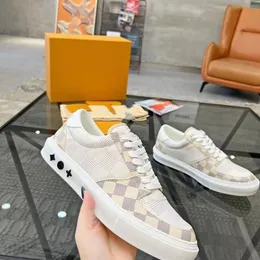 Scarpe casual ollie uomini scarpe ricchea riccheu di pelle di filo di filo da ginnastica Sneaker Fiamma della sneaker sulla scarpa da passeggiata per training per lingua 5,9 05