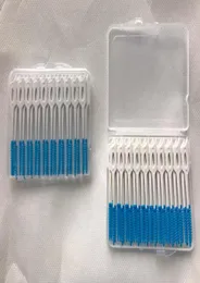 120 st tänder rengöring Oral Care Tandflossa Oral Hygiene Dental Floss Soft Interdental Dual Toothpick C181126016326854