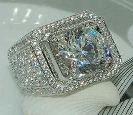 Hip Hop Princess Diamond Wedding Anelli per uomini Bague Birthday Rock Anillos Mujer Bizuteria Gemstone Crystal Gioielli Ring6952967