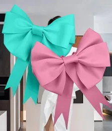 Aqumotic Decoration Big Bow Eva Shop Display Wedding Arch Birthday Party Festivitet Bil Decoration Giant Bowknot 240510