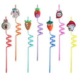 Altri cartone animato pazzo a tema di coniglio per bambini che bevono per bambini festa di compleanno per la festa di compleanno Summer Forniture Favors Decorations Plas Ot36Q