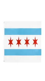 3 x 5 stóp 90x150cm USA State State Chicago Chicagoans Flag Whole Factory 2161646