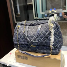 10A Fashion Fashionable Bag Capacity Denim Bag Luxury Designer Bag Large Women Crossbody Travel Shoulder Bag Airport Tote Bag Classic N Ptkj