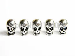 50pcs cranio in metallo perle per bracciali paracords cran