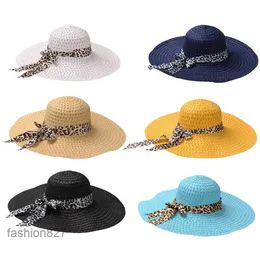 2021 Big Brim Floppy Fold Sun Hat Шляпа летние шляпы для женщин защита соломенная шляпа женская пляжная шляпа шляпа