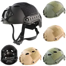 Booiu быстрого тактического шлема сгущения ABS Наружный воздушный пистолет стреляет в защитное оборудование CS Riot Helmets Riding Protect 240509