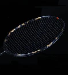 Ultralight 8U Dragon Phoenix Full Carbon Fiber Badminton Rackets With String Bags Professonal Rackets Padel For Adults Kids2025866