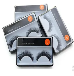 10 coppie per lotto m Ac False Eye Lashes Bauty Makeup 3D Mink Eyelashes Fast 2082137