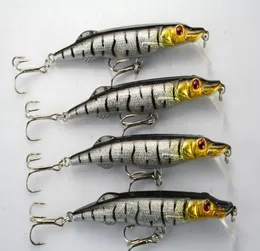 Cała część 12 Przynęty rybackie korba Minnow Crank Hooks Bass Baits Hooks 97G109CM 8043640