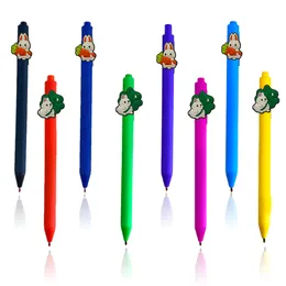 Lazer Pointer Beyaz Tavşan Karikatür Beyat Kalemleri Hemşire Sevimli Okul Öğrencileri Mezuniyet Hediyeleri MTI Renk Jumbo Grafik Kalem İmzası