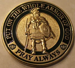 Put on the Whole Armor of God Commemorative Challenge Coin Collection2105516