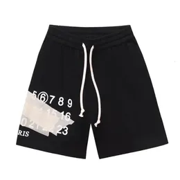 European and American Pure Cotton Brand Mens Shorts Drawstring Design Beach Sports Jogging S4XL Outdoor Gym 240426