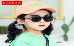 2020 Children039s Okulary przeciwsłoneczne Dziewczyna chłopiec słodka letnia rama Małe okulary przeciwsłoneczne Dzieci 039s Szklanki koreańska wersja Fash5336875