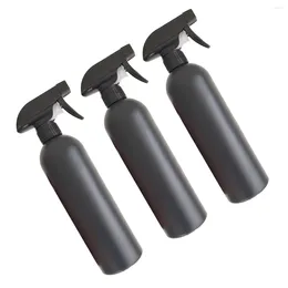 Speicherflaschen 3pcs 500 ml leerer Spray Tragbarer Automobilversorgungen kreative runde Schulter nachfüllbare Waschflüssigkeit Vaape