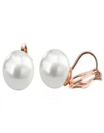yoursfs 6ペアをセットする女性のためのイヤリングの小さな真珠クリップ18kゴールドメッキフェイクパール