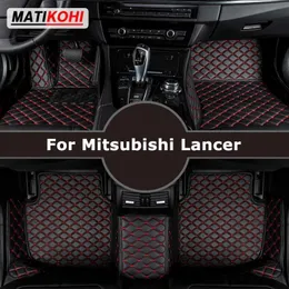 Floor Mats Carpets MATIKOHI Custom Car Floor Mats For Mitsubishi Lancer Auto Carpets Foot Coche Accessorie T240509