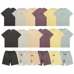 Новые дизайнерские мужские футболки шорты эсс tee короткие сетя