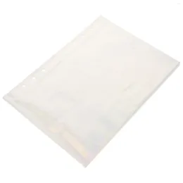 Storage Bottles 10 Sheets Po Book Refills Postcard Pocket Blinds Supplementary Page Clear Sleeves