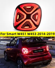 Benz Akıllı LED arka lamba için araba kuyruk lambaları 20 14-20 20 SMART W453 W451 Arka Sis Fren Dönüş sinyali Işık