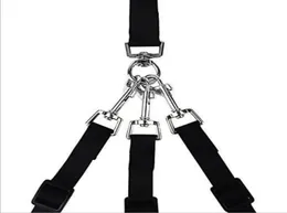 Podróż na zewnątrz dostarcza nylon Nopull 3 -Way Dog ołów smyczy łącznikowe lina regulacyjna bez bungee Pets Strap 1 LE4207903