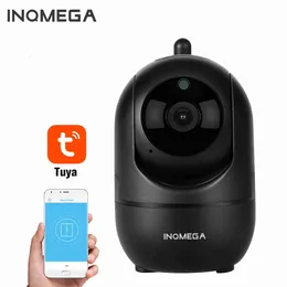 Câmeras IP Inqmega 1080p Tuya IP Camera Wi -Fi Sistema de monitoramento de segurança Monitor de bebê Visão noturna Cloud International D240510