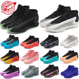 Homens Ae 1 Best of Stormtrooper All-Star The Future Velocity Basketball Shoes Black Green Men com AE1 Love New Wave Coral Anthony Edwards Treinando tênis esportivos