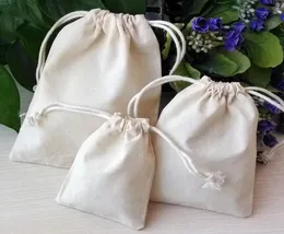 Navio 50pcs S M L XL XXL Muslin Bag Bags Sacos de jóias Sacos de jóias Festas Candy Beds Bag de armazenamento de presente de Natal1876391